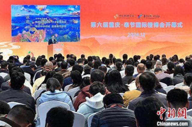 第六届重庆·奉节国际橙博会开幕奉节脐橙品牌价值3817亿元