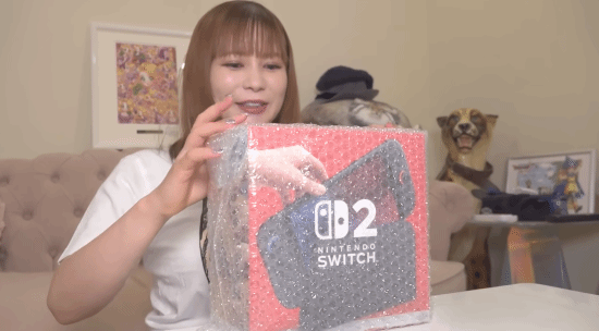 中川翔子发Switch2开箱被质疑:一眼黄牛出品!