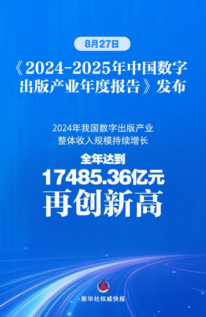 新华鲜报丨“数”读魅力！我国数字出版产业规模超17万亿元