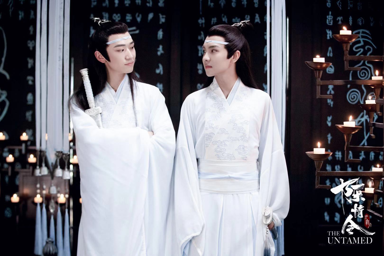 郭丞云剧照2.jpeg 《陈情令》嘴炮景仪再上线 郭丞云纹抹额难禁锢(图1)