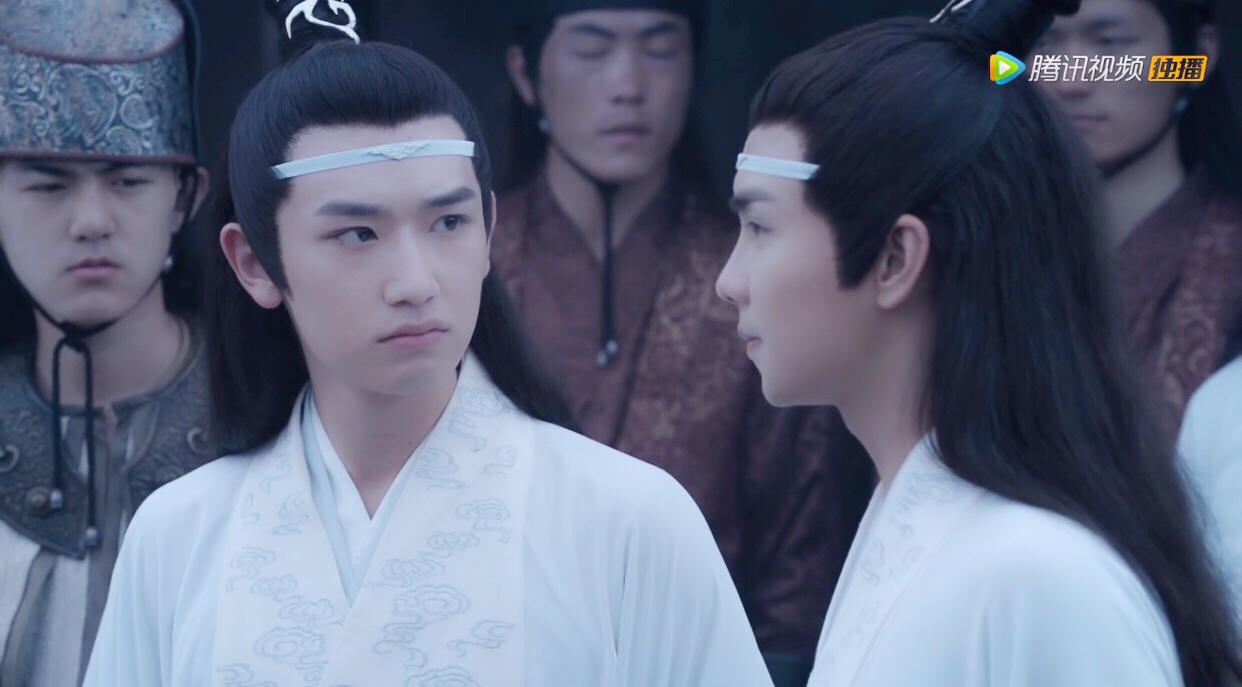 郭丞云剧照.JPG 《陈情令》嘴炮景仪再上线 郭丞云纹抹额难禁锢(图2)